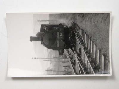 Dampflokomotive 194 Pwllgwaelod Incline 1951 Vintage Foto