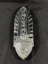 Rare Vintage Antique 1930s-1940s Plymouth Trunk Emblem Rare Vintage Antique 1930s-1940s Plymouth Trunk Emblem