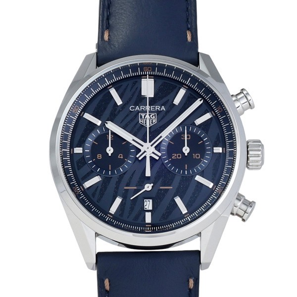 TAG Heuer Carrera Chronograph Tomiya Limited Edition Blue Dial 90 Pcs