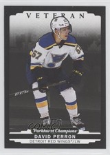 2022-23 Upper Deck Parkhurst Champions Black 3/10 David Perron #13 a3z
