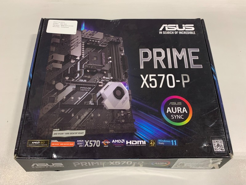 Asus Prime X570-P AMD Motherboard