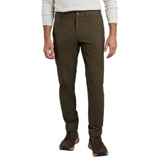 Kirkland Signature Men  s Stretch Tech Pant Brown, 30W x 30L 