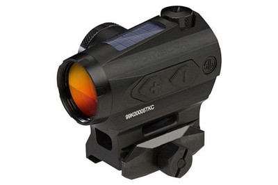 Sig ROMEO4T 1x20 Red Dot Sight 2 MOA Red Dot Ballistic Circle Dot Black-SOR43031