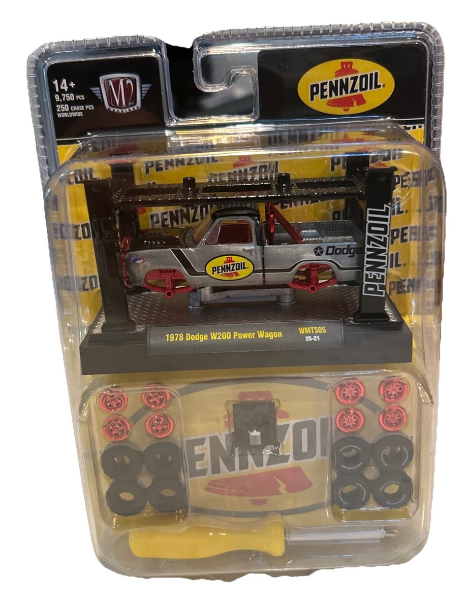 M2 Machines 1978 Dodge W200 Power Wagon Raw Chase Build Kit