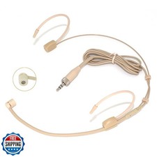 XGWTH Headset Microphone Double Over Ear Earset Headworn Mic Condenser Cardio