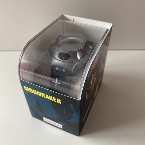 SWATCH WATCH YKA4000 JAMES BOND MOONRAKER BEAT ALUMINIUM WATCH VERY RARE W/BOX - Picture 13 of 13