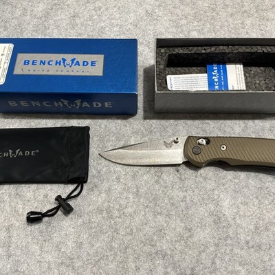 Benchmade USA 551-S30V Axis Mel Pardue Griptilian Manual Open Knife Mint In Box