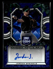 Jordan Sprinkle 2023 Elite Extra Edition Hidden Gems Auto