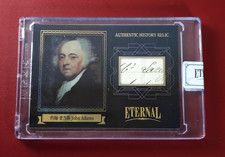 2024 Eternal Cuts John Adams Authentic History Relic 1/1