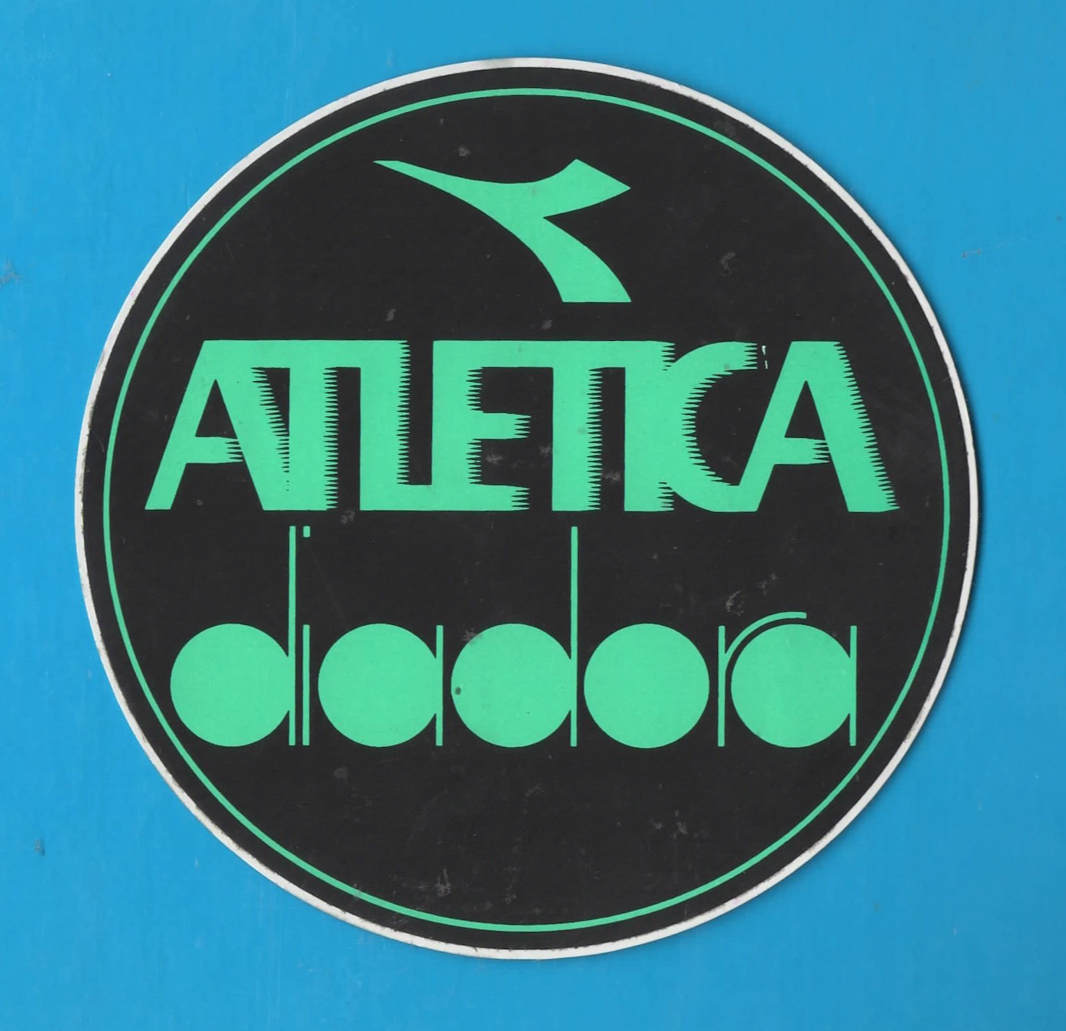 Adesivo Vintage Sticker Aufkleber Autocollant DIADORA ATLETICA Original MA4718