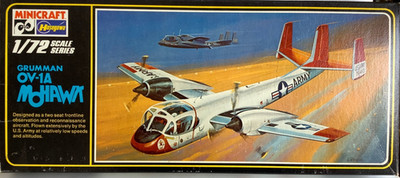  Minicraft Hasegawa 024 1:72 Grumman OV-1A Mohawk (EH40-19K2/3/2)