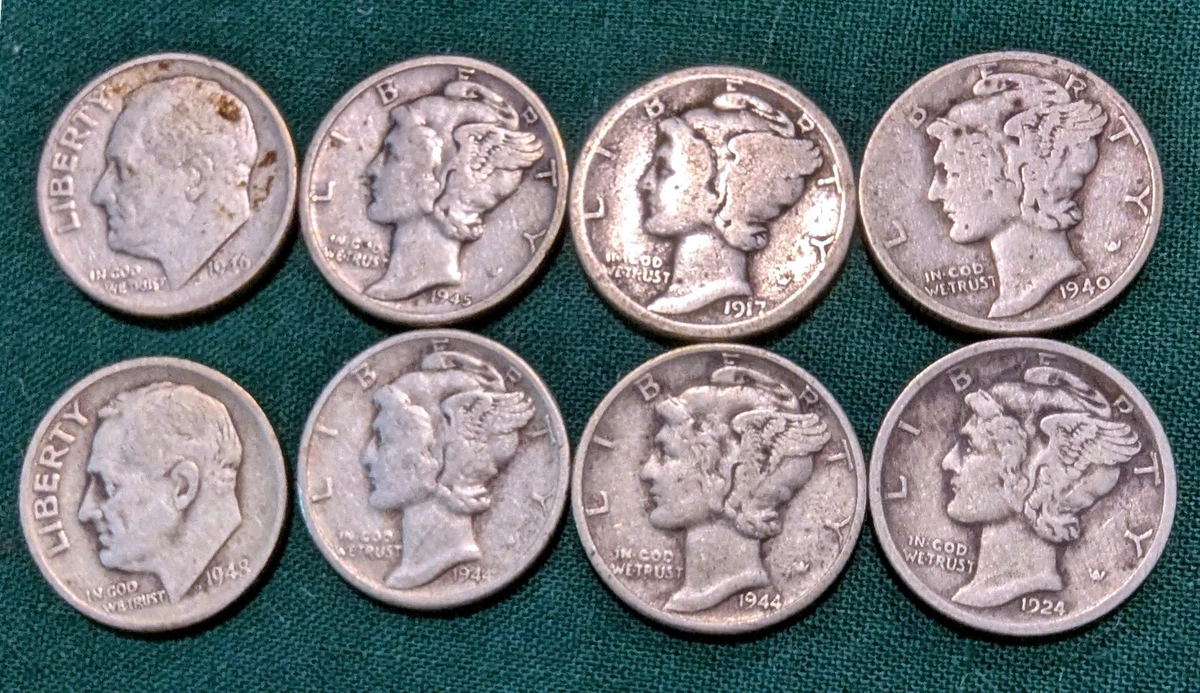Silver 1964 Roosevelt Dimes (1946-Now) for sale | eBay