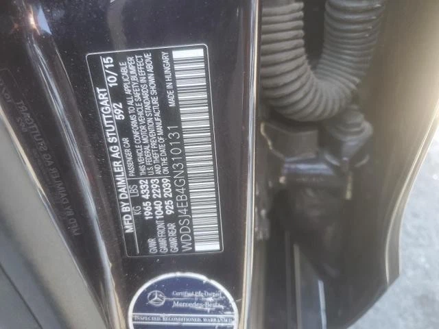 2016 MERCEDES CLA250 C117 GAS FUEL TANK BARE FWD NON-SPORT 2464703001 - Imagem 4 de 4