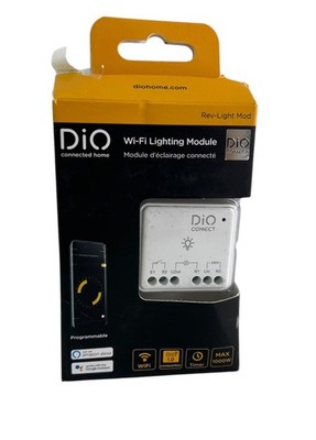 Lichtmodul, WLAN Lichtschalter, DiO Connected Home Lichtmodul verbunden On-Off