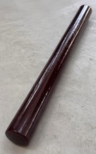 Vintage Bakelite Catalin Dark Red Bar Stock rod 540g 1930s USA Pin Jewelry