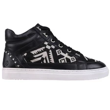 BRONX Zoo Nee High Top  Womens Black Sneakers Casual Shoes 44000-961
