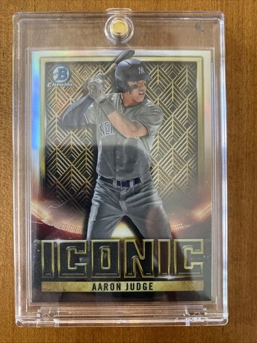 Aaron Judge RARE REFRACTOR INVESTMENT CARD BOWMAN CHROME SSP YANKEES MVP MINT