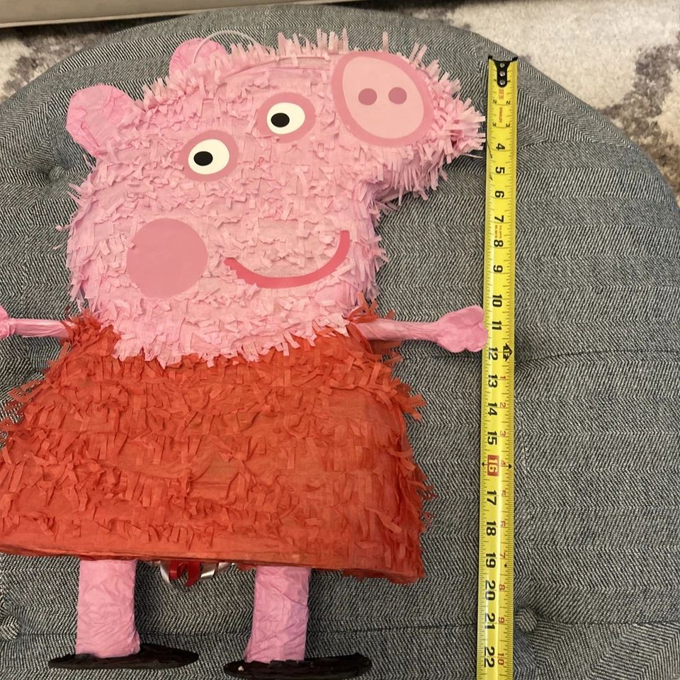 YA OTTA Piñata Peppa Pig- Pull Ribbon- NWT- local pick up only 06248  - Image 2 of 4