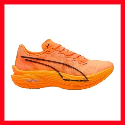 PUMA Deviate Nitro Elite 3 Running Orange Sneakers 309810-09 Women's Size 8.5