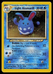 Shiny Azumarill Card