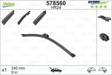 Wischblatt Scheibenwischer HYDROCONNECT REAR VALEO 578560 für UP SCIROCCO CITIGO