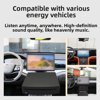 Auto USB Externer CD Player Kompakt Tragbar Design ABS Material 14,8 14,5 3,5CM