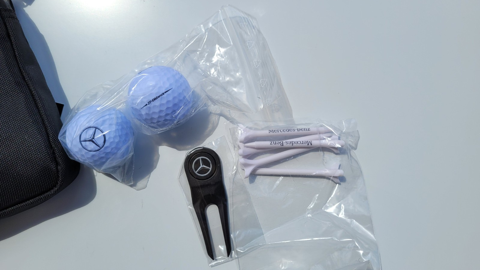 Original Mercedes-Benz Golf Geschenkset Geschenk Bälle+ Pitchgabel B66450405 5