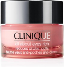 Clinique All About Eyes Rich Eye Cream Dark Circles Hyaluronic Acid Lotion UK