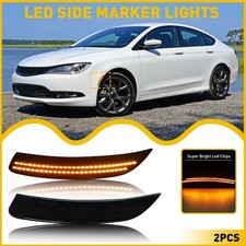 FIT FOR CHRYSLER 200 2015 2016 2017 FRONT SIDE MARKER RIGHT & LEFT PAIR SET
