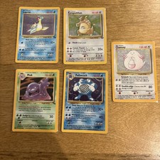Pokémon Vintage Holo Lot 5 Cards 1999 WOTC