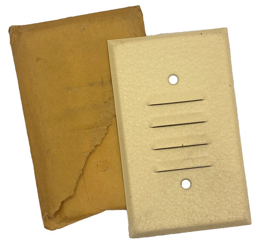 Stainless Steel 1-Gang Louvre Device Wallplates - Louvered Vent Plate ✅