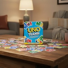 UNO Teams: Engaging Team Play Card Game for Families - 112 Cards Special Rules