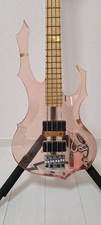 ESP Forest Custom Order Crystal Acrylic Body Electric Bass Guitar EMG Japan #498