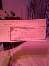 The Baker Hotel Mineral Wells Texas Vintage Collectable Payroll Check