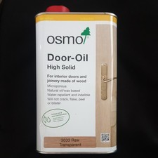 Osmo 1L Internal Wooden Door Oil - Raw Transparent, 1L