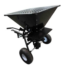 Forklift Towable Salt Spreader - 190 Litre Capacity - Mechanical Operation