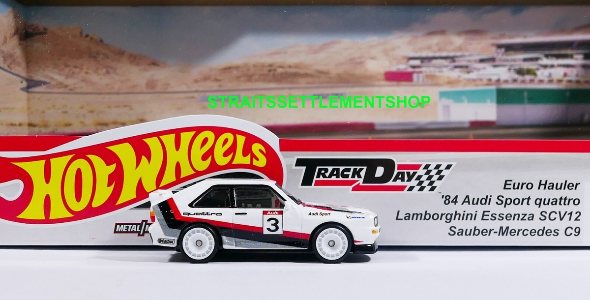 HOT WHEELS 2023 TRACK DAY BOX SET 84 AUDI SPORT QUATTRO LOOSE MINT 
