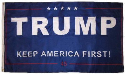 12 TRUMP KEEP AMERICA FIRST! BLUE CAR FLAGS BY THE DOZEN WHOLESALE PER - Foto 7