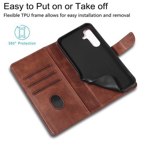For Samsung Galaxy S24 Ultra/S24 Plus Leather Wallet Flip Stand Phone Case Cover - Picture 11 of 30