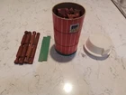 Vintage 1968 Fisher Price Family Farm 915 Silo with Lincoln Logs
