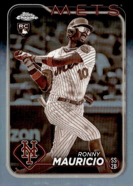 2024 Topps #224 Ronny Mauricio Aqua
