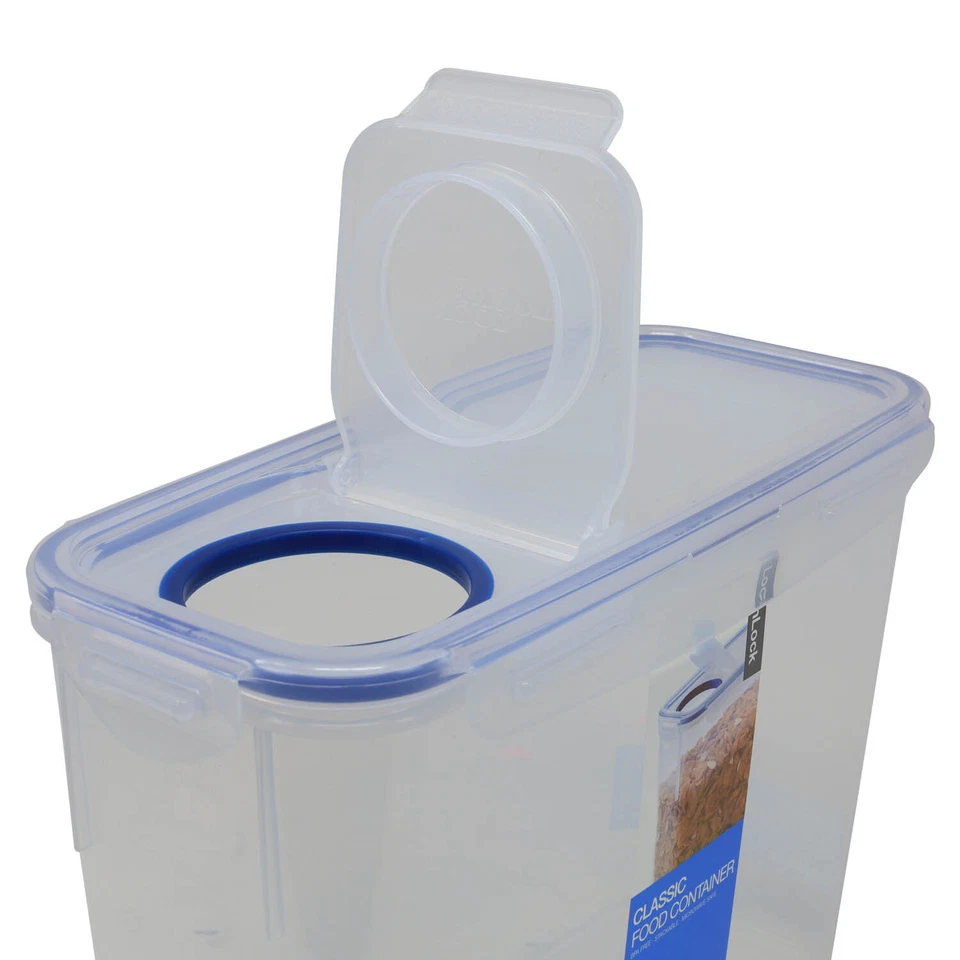 LocknLock 2.4 Litre Flip Top Cereal Dispenser Airtight Container Food Storage - Image 3 of 4