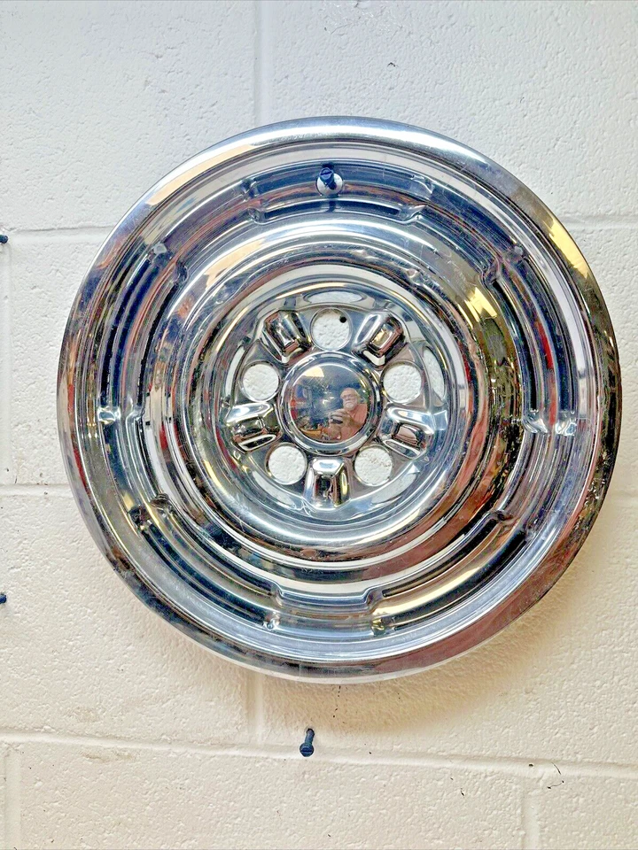 2 tapacubos traseros de 14" Mercury Comet/Cyclone/Marauder 1964-67 (5505 Foto 3 de 4