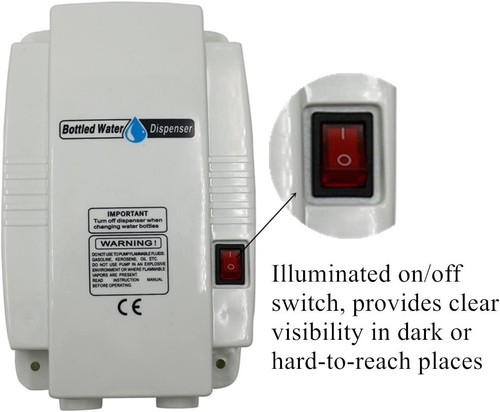 TDRFORCE Portable Bottled Water Dispenser Filter Purifier Pump System 1GPM 40PSI - Picture 26 of 27