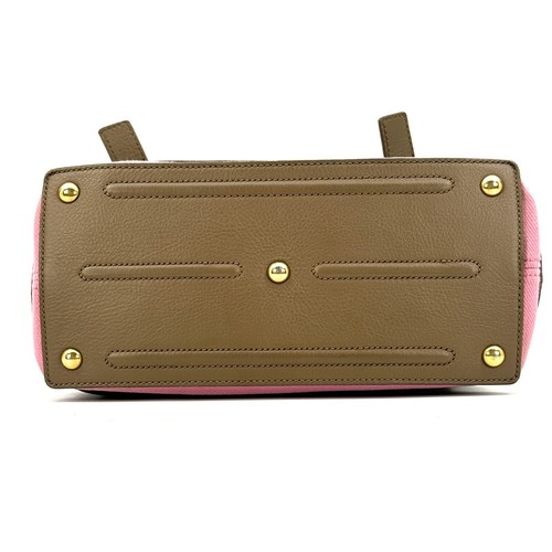 Yves Saint Laurent 2way Bag Muse Leather Brown Pink Authentic From Japan 0406 - Picture 6 of 24
