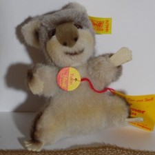 VINTAGE 1980s STEIFF "Yuku" 4.5" Koala Bear 1446/11 WITH TAG