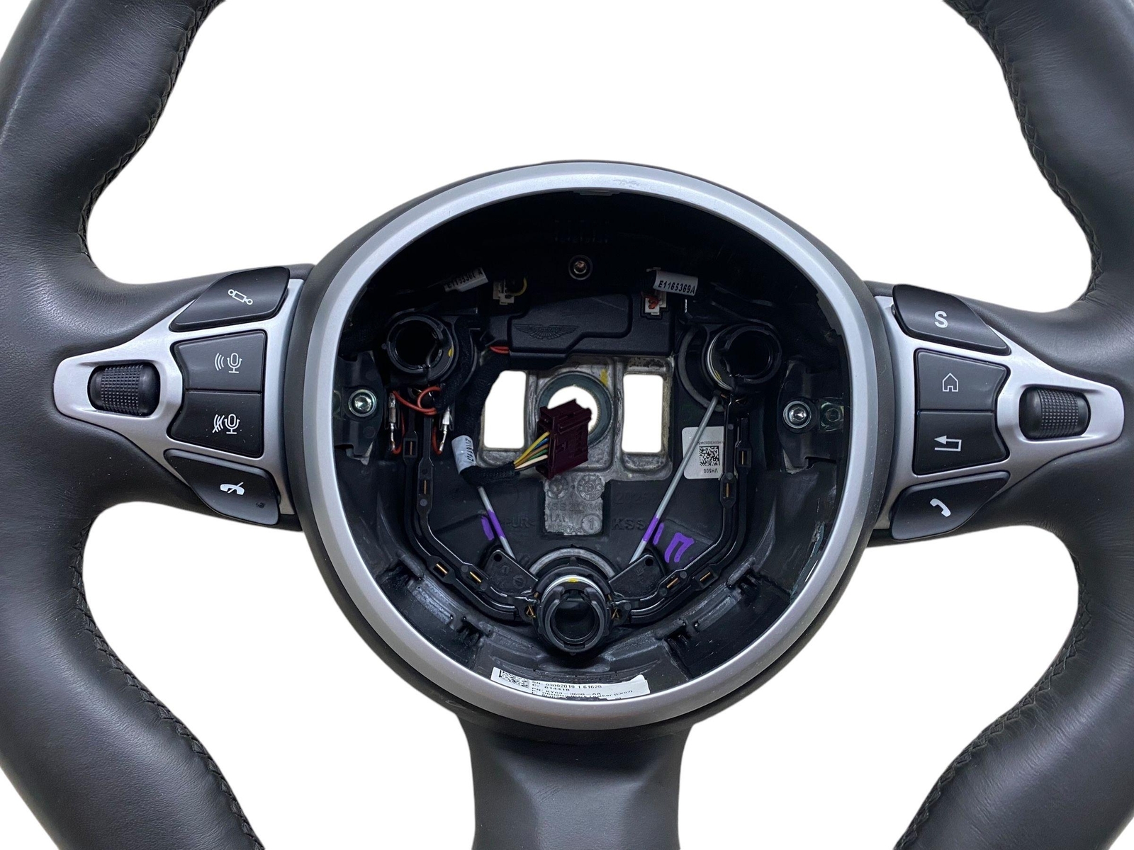 2019-2023 ASTON MARTIN VANTAGE SPORT STEERING WHEEL OBSIDIAN BLACK LEATHER (LX57