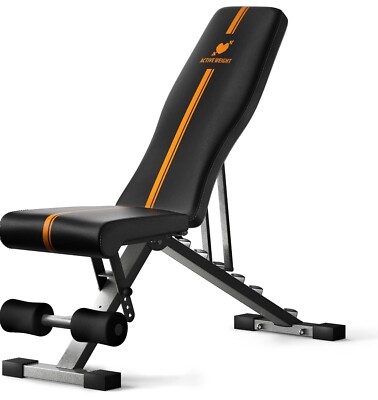 Panca Palestra Pieghevole MAHAO | Regolabile 7 Posizioni | Portata 500 Lbs | Per Allenamento Forza A Casa