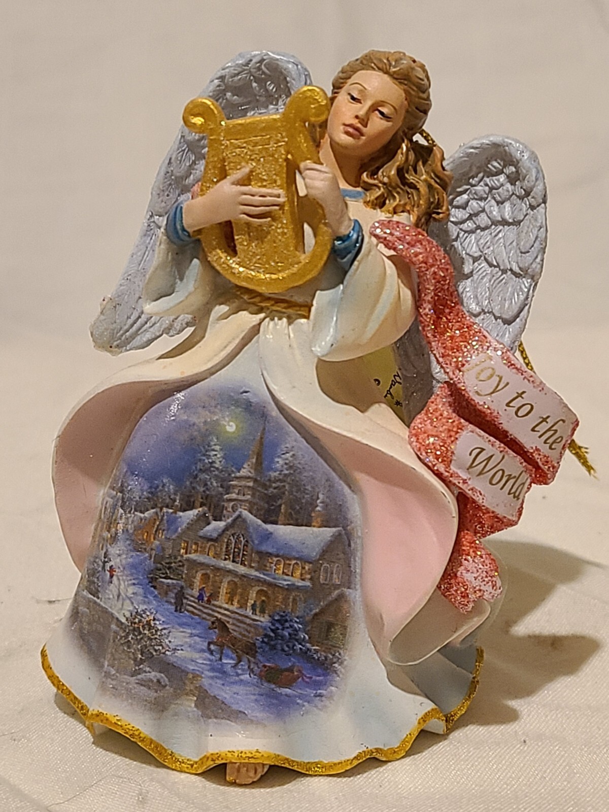 Danbury Mint Heavenly Angel Christmas Ornament 1981 MBI Inc 4 In