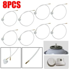 8PCS Aerosol Spray Extension Nozzle Hose Wand Fits for Aerosol Cans Spray 50cm